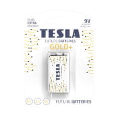 Tesla Batteries TESLA 9V GOLD + Alkaline 1 ks blister 6LR61 NEW