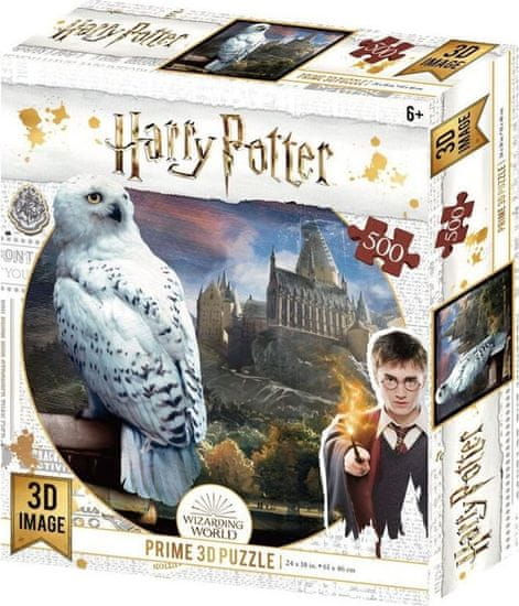 Prime 3D Puzzle Harry Potter: Hedviga 3D 500 dielikov
