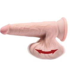 King Cock 3D Cock Swinging Balls dildo, 15,2 cm