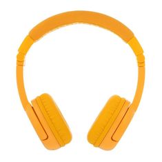 BuddyPhones Play+ detské bluetooth slúchadlá s mikrofónom, žltá