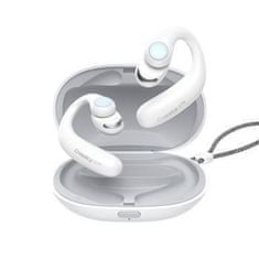 QCY Crossky GTR otvorená Bluetooth športové slúchadlá, biela