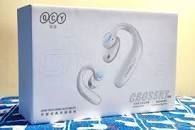 QCY Crossky GTR otvorená Bluetooth športové slúchadlá, biela