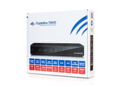 AB-COM AB DVB-S/S2 set-top-box CryptoBox 750HD/ Full HD/ H.265/HEVC/ čtečka karet/ HDMI/ 2x USB/ SCART/ LAN/ PVR/ RS232