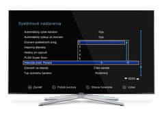 AB-COM AB DVB-S2/S2X set-top-box CryptoBox 800UHD/ 4K UHD/ H.265/HEVC/ čtečka karet/ HDMI/ 2x USB/ AV/ LAN/ PVR/ EPG/ Timeshift