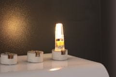 LUMILED 10x LED žiarovka COB G4 CAPSULE 3W = 30W 330lm 3000K Teplá biela 360°