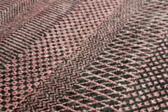 Diamond Carpets Ručne viazaný kusový koberec Diamond DC-MCN Black / rust 120x170