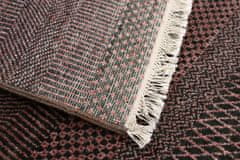 Diamond Carpets Ručne viazaný kusový koberec Diamond DC-MCN Black / rust 120x170