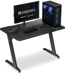 Endorfy Atlas S (EY8E001), čierny, herní stůl