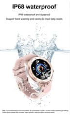 Pacific Unisex náramok Smartwatch 17-3 – strieborný + extra remienok (Sy010c)