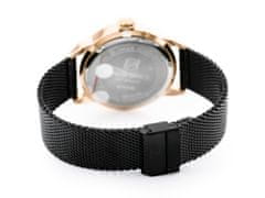 NaviForce Pánske hodinky – Nf9155 (Zn092b) Black/Rosegold + krabička