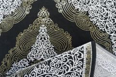 Berfin Dywany AKCIA: 120x180 cm Kusový koberec Elite 3935 Black Gold 120x180