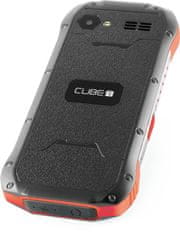 CUBE1 X200 odolný tlačidlový telefón, Red