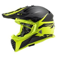 LS2 FAST EVO ROAR off-road prilba matná Hi-Vis-žltá veľkosť XXS