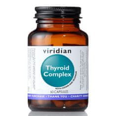 VIRIDIAN nutrition Thyroid Complex (Komplex pre štítnu žľazu), 60 kapsúl