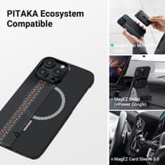 Pitaka Fusion Weaving MagEZ Case 3, rhapsody, iPhone 14 Pro Max