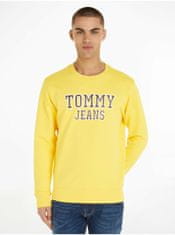 Tommy Jeans Mikiny bez kapuce pre mužov Tommy Jeans - žltá XL