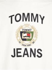 Tommy Jeans Mikiny bez kapuce pre mužov Tommy Jeans - biela S