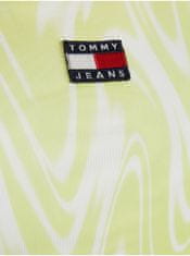 Tommy Jeans Letné a plážové šaty pre ženy Tommy Jeans - žltá, biela S