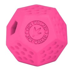 KIWI WALKER Dodecaball Maxi gumová hračka ružová 8 cm