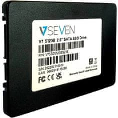V7 V7SSD512GBS25E pevný disk, 512 GB