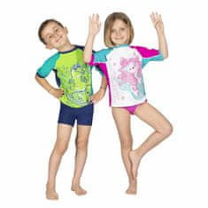 Mares Detské lycrové tričko SEASIDE RASHGUARD SHIELD GIRL ružová M (4/5 rokov)