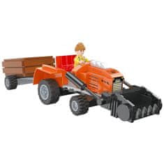 Cogo City stavebnica Traktor kompatibilná 263 dielov