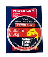 Method Feeder Fans Feeder guma METHOD FEEDER FANS Power Gum - priemer 0,8 mm, nosnosť 6,3 kg