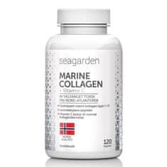 Seagarden Marine Collagen + Vitamín C, 120 kapsúl