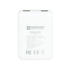 Skross Powerbank Reload 10 Wireless Qi Power Delivery, 10000mAh, USB A+C, biely