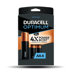 HJ Batéria AA/LR6 DURACELL OPTIMUM, 4 ks (blister)