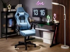 Beliani Kancelárska stolička modrá WARRIOR