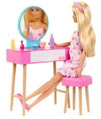Mattel Barbie Spálňa s bábikou HPT55