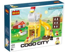 Cogo City stavebnica Kurník kompatibilná 257 dielov