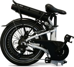 BLAUPUNKT Blaupunkt Lotte 20" extreme low-step-in E-Folding bike in White shiny