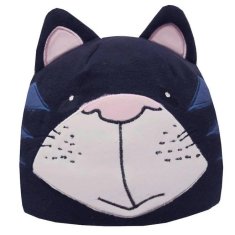 A Simple Mess Detská zimná čiapka mačička tmavo modrá