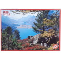 Favorit 1000 ks puzzle Silbersee, Švajčiarsko