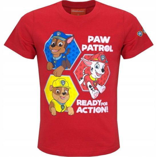 Eplusm Chlapčenské tričko Paw Patrol ACTION! set 2ks