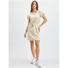 Orsay Béžové dámske teplákové šaty s čipkou ORSAY_443007-048000 XL