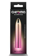 NS Novelties CHROMA Sunrise (Medium), klasický vibrátor ružový