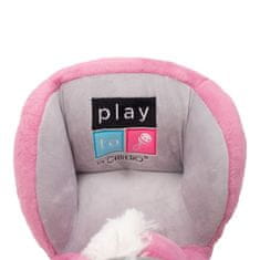 PLAYTO Hojdacia hračka s melódiou PlayTo rúžový koník 