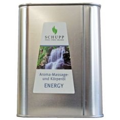 Schupp Aromatický masážny a telový olej Energy, 2500 ml