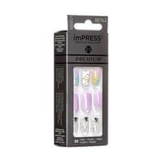 KISS Samolepiace nechty imPRESS Premium - Sweet Life 30 ks