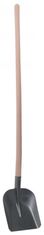 VASKO Lopata rovná 24 x 28 cm, kladivkový lak s bukovou násadou 130 cm