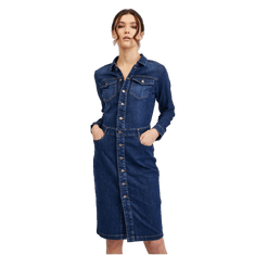 Orsay Tmavomodré dámske džínsové šaty ORSAY_460146548000 36