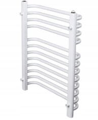 Radeco Kúpeľňový rebrík SUN 68x55 cm biely