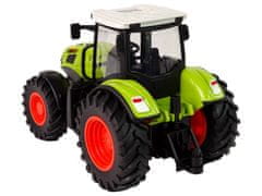 Lean-toys Traktor na diaľkové ovládanie 1:24 R/C Pilot 2,4 G Green