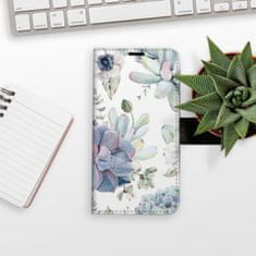iSaprio Flipové puzdro - Succulents pre Apple iPhone SE 2020