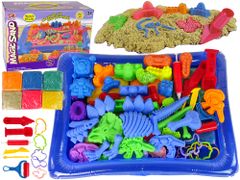 Lean-toys Kinetický piesok s formičkami Dinosaury