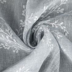 DESIGN 91 Dekoračný záves - Amber, šedý 140 x 250 cm