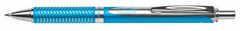 Pentel Guľôčkové pero "EnerGel BL-407", modrá, 0,35 mm, stláčací mechanizmus, nebesky modré telo, BL407S-A